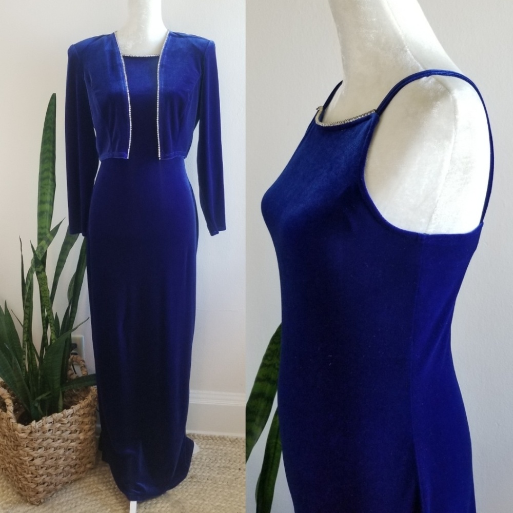 VTG 90s Onyx Nite by Wendye Chaitin Dress